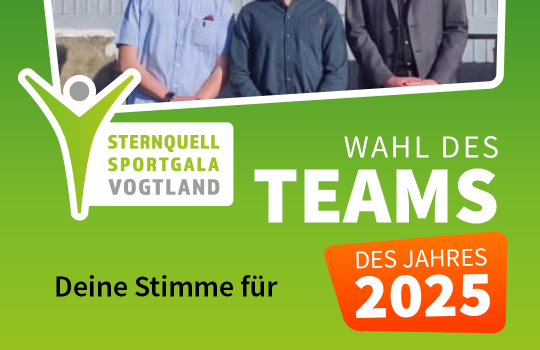 Vogtlandsportlerwahl 2025 Mannschaft